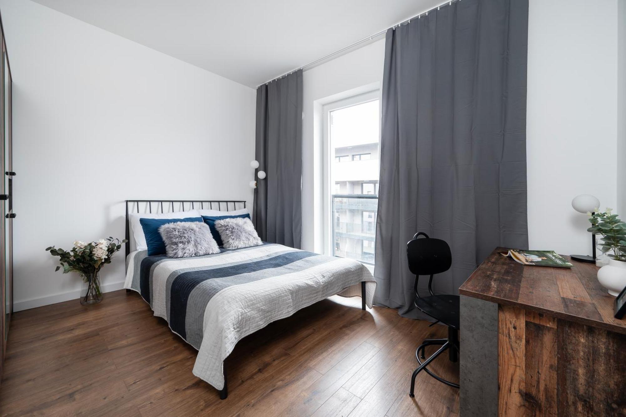 Manufaktura Residence - Apartamenty Industrial Z Parkingiem I Dwoma Lazienkami 罗兹 外观 照片